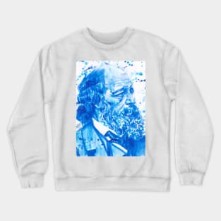 ALFRED,LORD TENNYSON watercolor portrait .1 Crewneck Sweatshirt